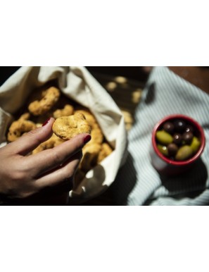 Taralli pugliesi al Pomodoro Fiaschetto semisecco di Torre Guaceto