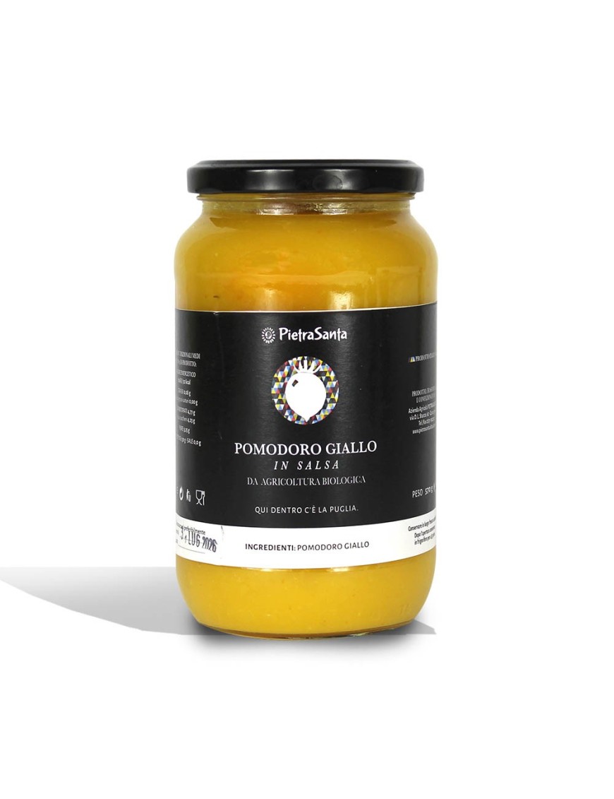 La salsa di pomodoro giallo pugliese